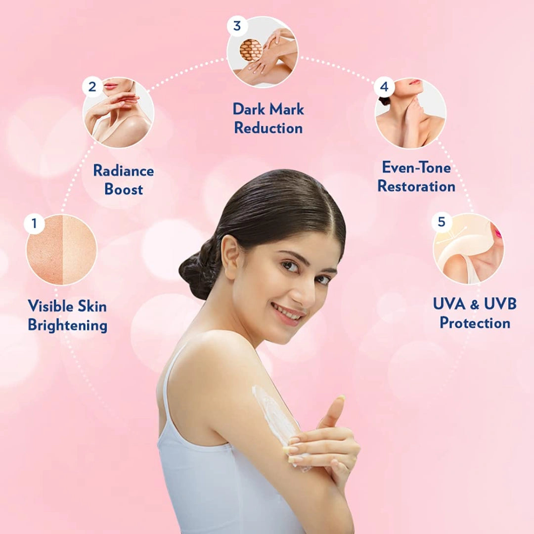 Vaseline Healthy Bright Complete 10 Body Lotion, Anti- Ageing Lotion With Vitamin B3, Aha, Pro-Retinol, 400 ml