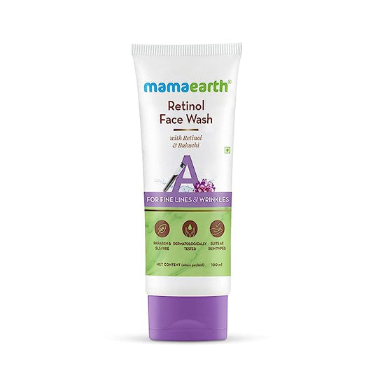 Mamaearth Retinol Face Wash (100ml)