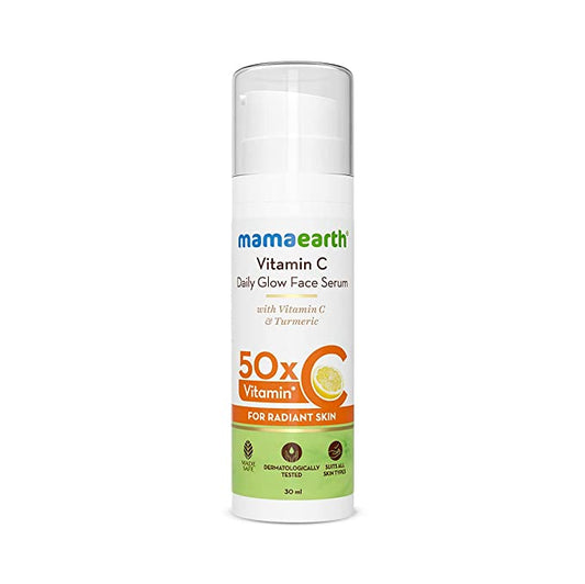 Mamaearth Vitamin C Daily Glow Face Serum (30ml)