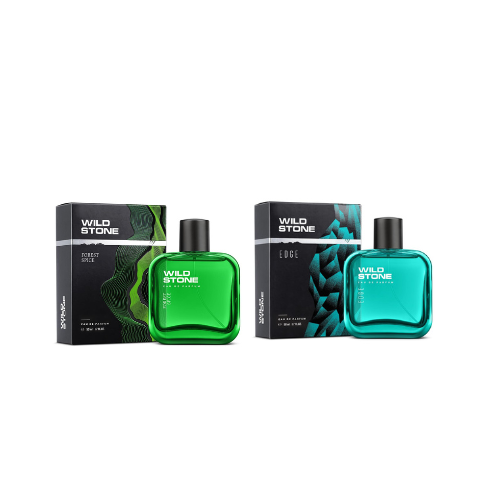 Wild Stone Forest Spice & Edge EAU DE Perfume For Men- 50ml (Pack of 2)