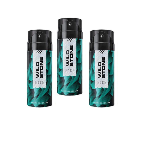Wild Stone Edge Deodorant For Men 150 ML Each (Pack of 3)