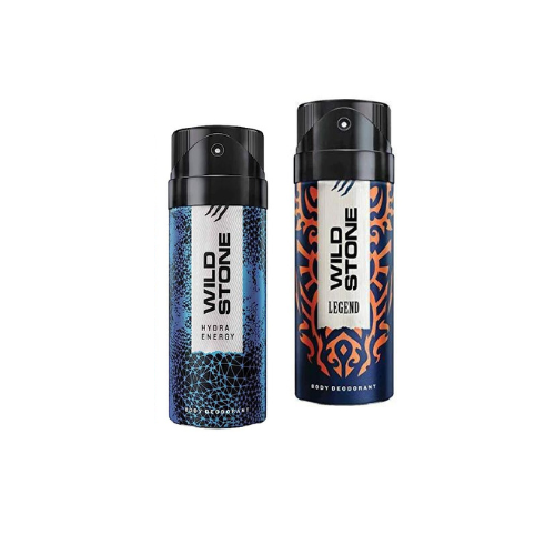 Wild Stone Hydra Energy & Legend Deodorant For Men (150 ML)
