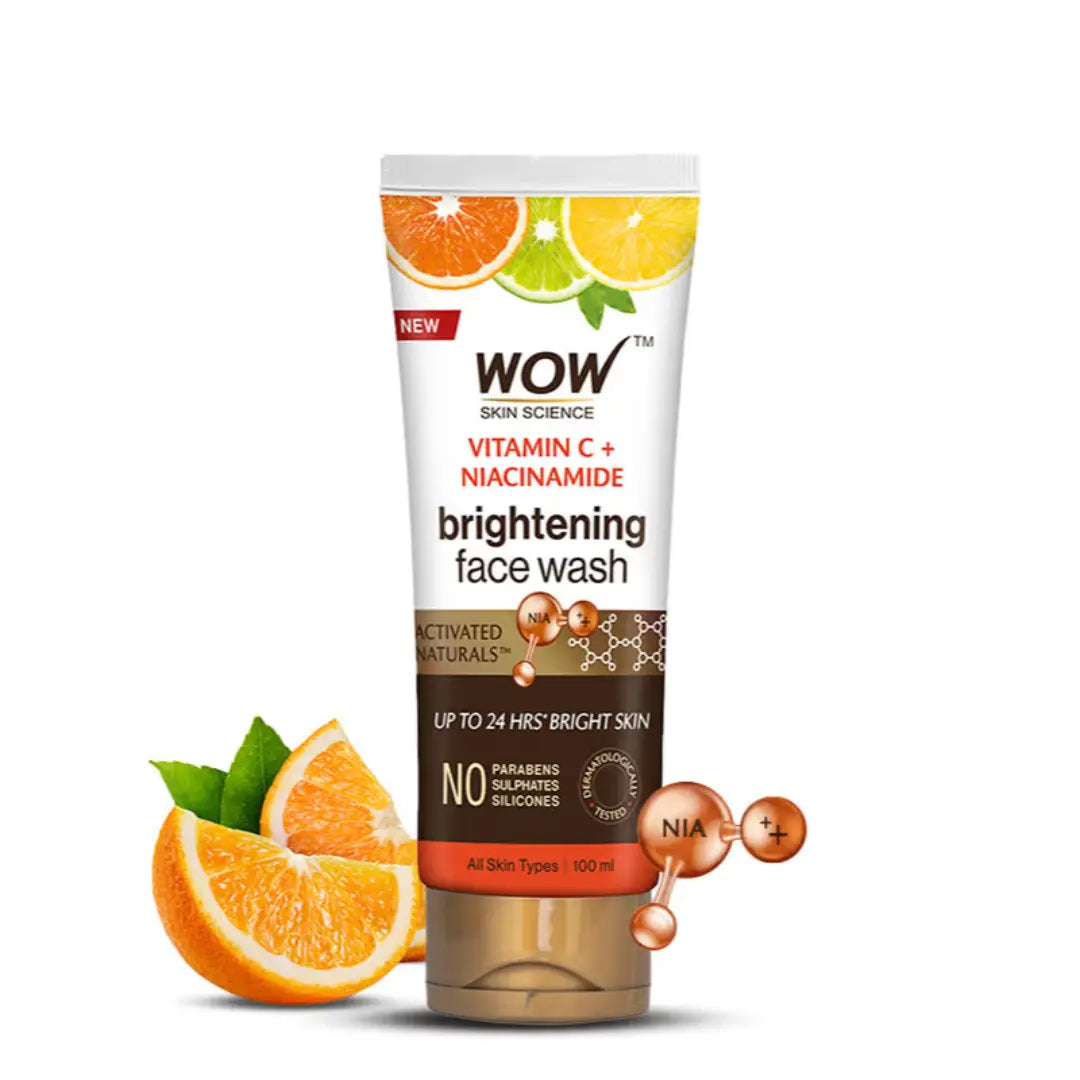 WOW Skin Science Vitamin C & Niacinamide Face Wash (100 ml)