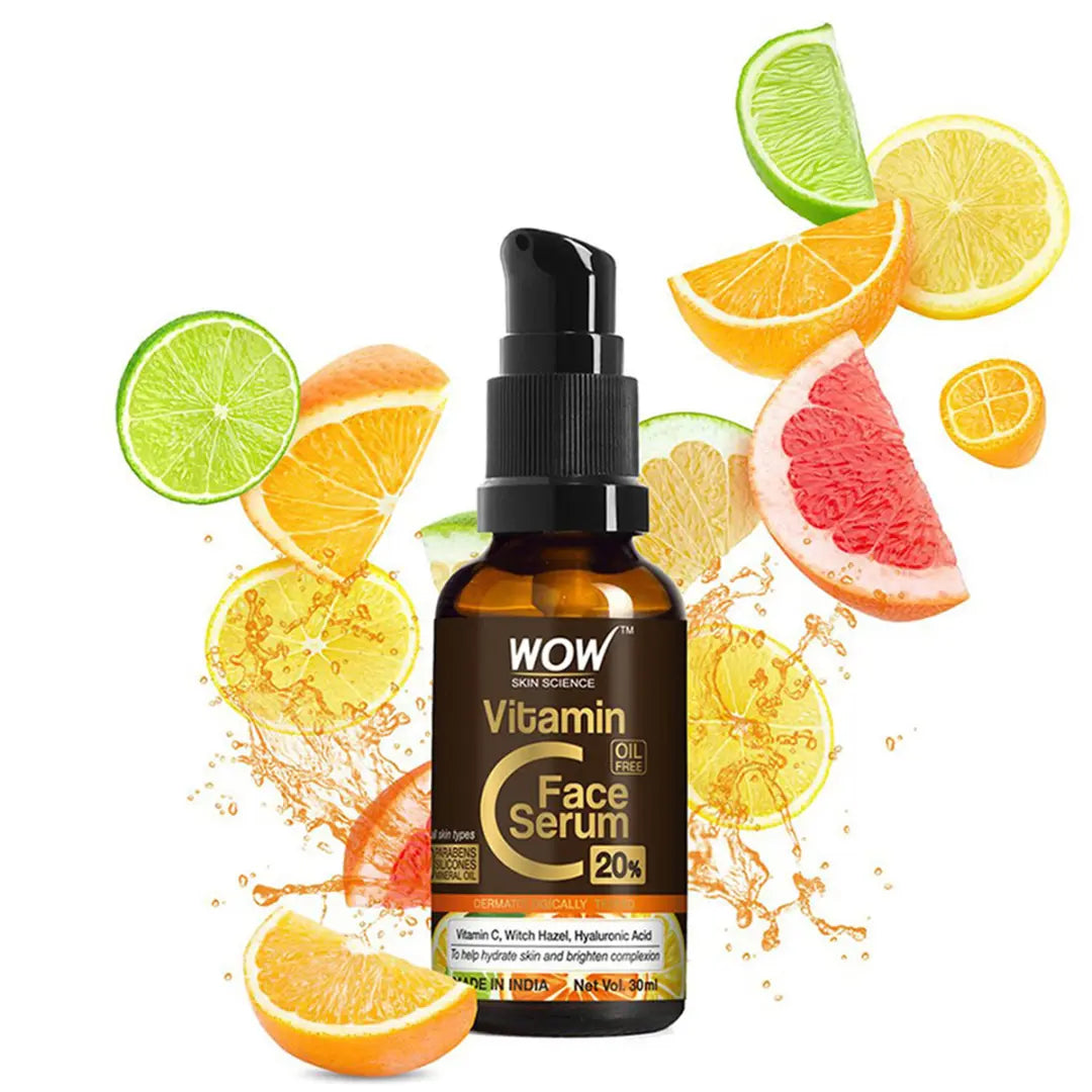 WOW Skin Science Brightening 20% Vitamin C Face Serum  (30ml)