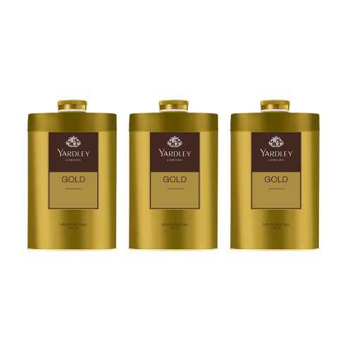 YARDLEY Gold Talc For Men 250 g *3Pcs (3 x 250 g)