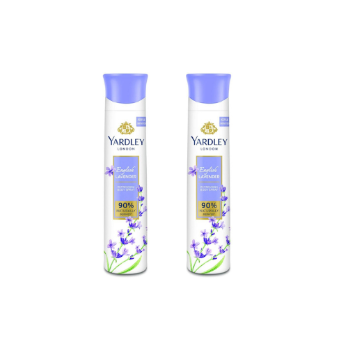 Yardley English Lavender Deo Spray (150ml) (pack of 2) SF Yardley 39 SF Wide Stone 30