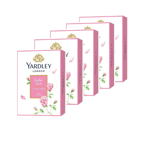 YARDLEY English Rose Soap 100g *5Pcs (5 x 100 g)