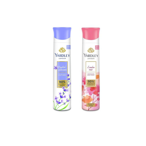 Yardley London Deodorant For Women English Lavender and Mist Combo Pack 2 (150 ml)