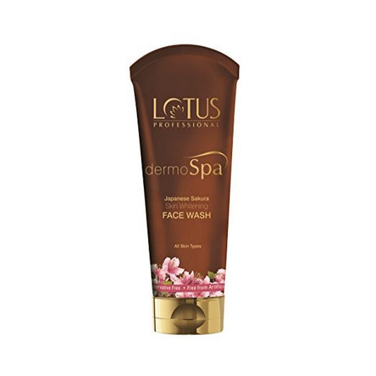 Lotus Professional Dermo Spa Japanese Sakura Skin Whitening Face wash, 80g