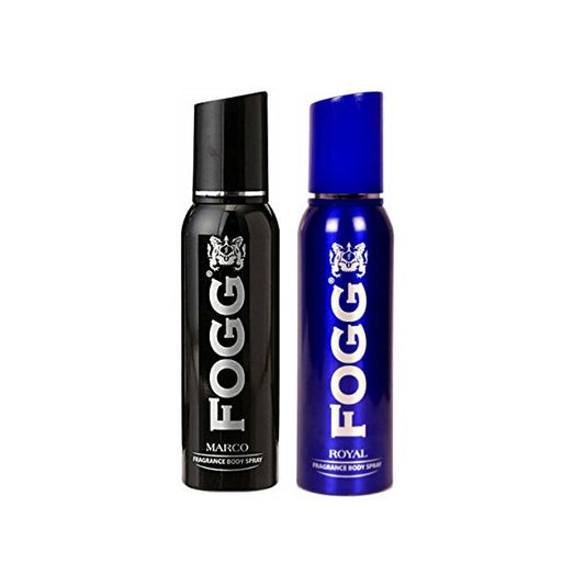 Fogg Men's Macro and Royal Deodorant (100g/120ml) - Pack of 2