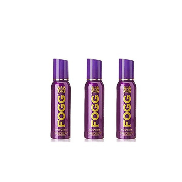 Fogg PARADISE DEODORANT FOR WOMEN 120 ML ( PACK OF 3 )