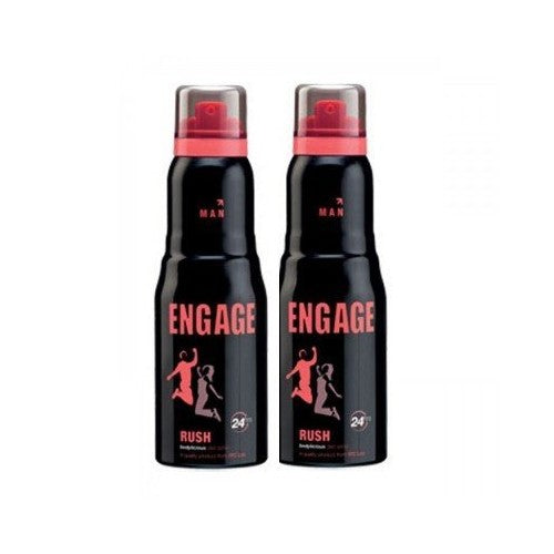 Engage Man Bodylicious Deodorant Spray - Rush (150ml) (pack of 2) SF001 SF Wide Stone 45