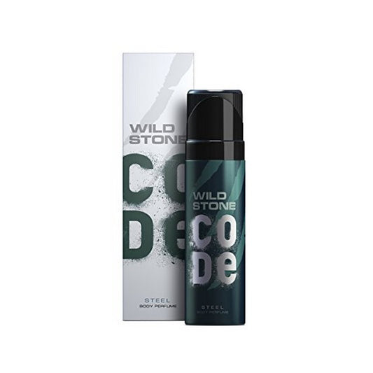 Wild Stone Code Steel Body Perfume For Men, 120ml