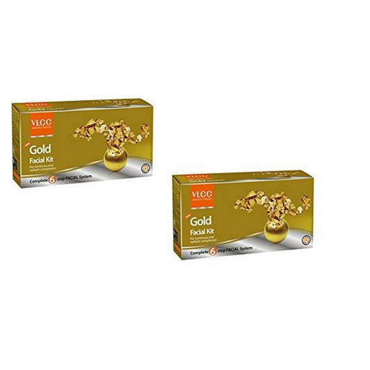 VLCC Gold Facial Kit - 60G (Pack Of 2)