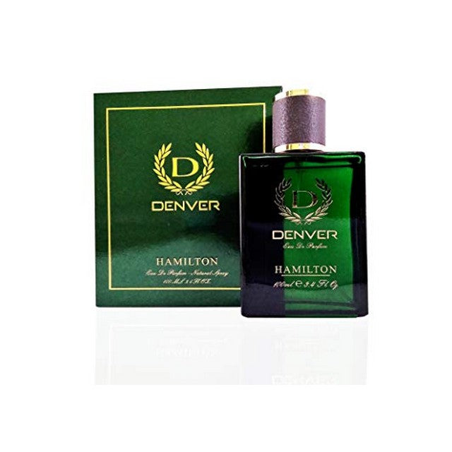 Denver Natural Hamilton Green Perfume For Men 100ml - Set of 1