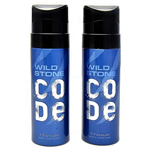 Wild Stone Titanium Body Spray 120ml (pack of 2)