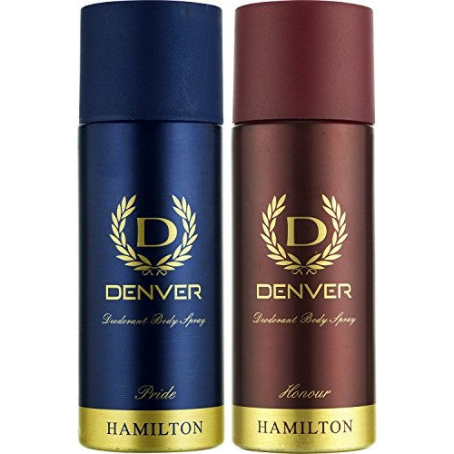 Denver Deo Combo, Pride and Honour, 165ml (Pack of 2)