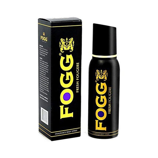 Fogg Fresh Fougere Fragrance Body Spray Black Series For Men, 150ml