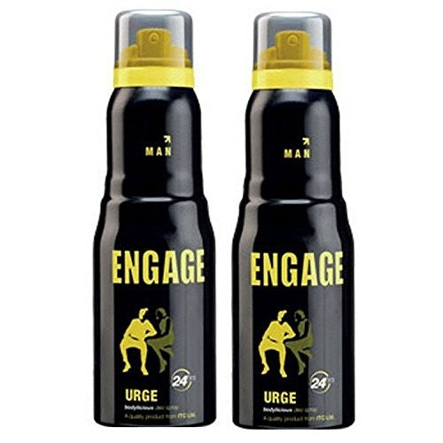 Engage Man Bodylicious Deodorant Spray - Urge (150ml) (Pack of 2)